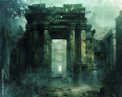 The silent tales of ancient ruins
