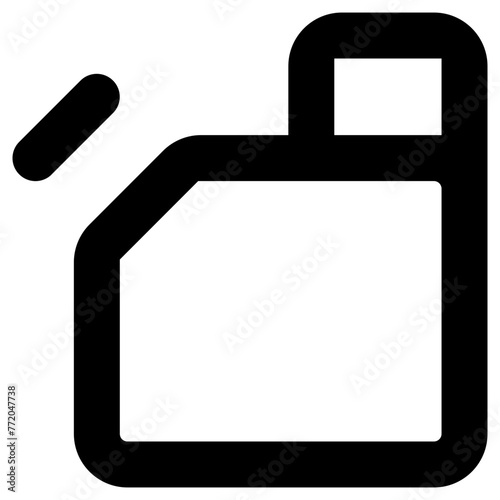 fuel can icon, simple vector design