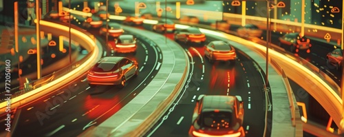 Autonomous vehicles navigate a labyrinth of smart city streets