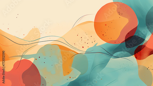 hd background and texture with colorful abstract design photo