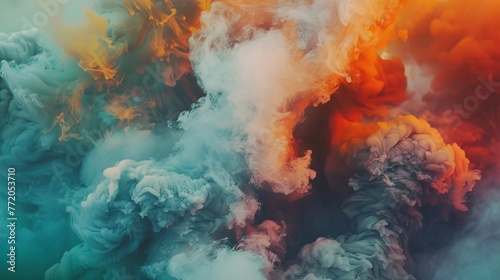 smoke abstract background