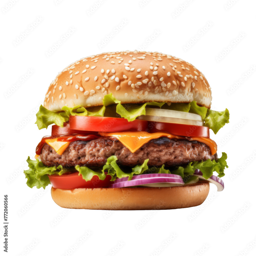 Tasty Juicy hamburger Tasty Juicy hamburger