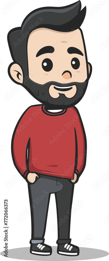 Vectorized Men in Action Illustrating Movement Vectorized Men in Action Illustrating Movement