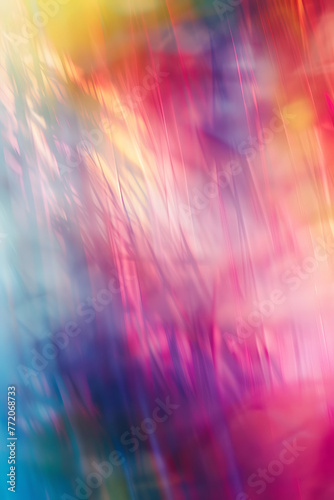 Abstract smooth transitions of iridescent color background © CHAYAPORN