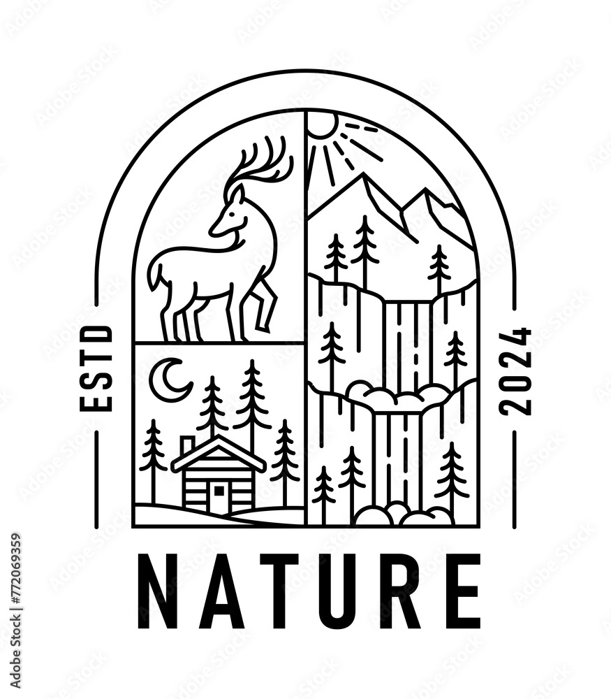 natural view in the form of a window natural view in the form of a window