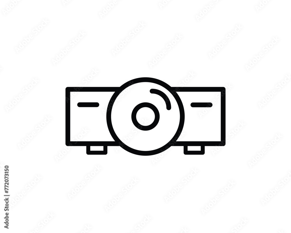 Projector icon vector symbol design illustration Projector icon vector symbol design illustration