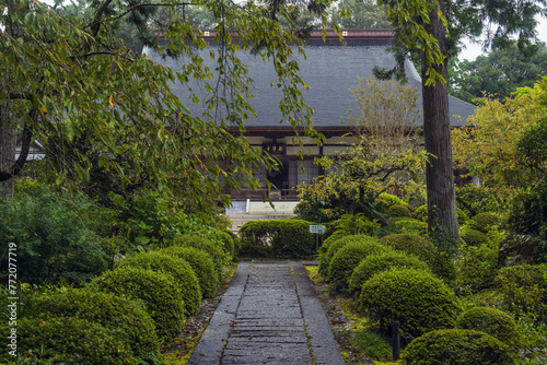 静岡 龍潭寺 本堂と前庭 photo