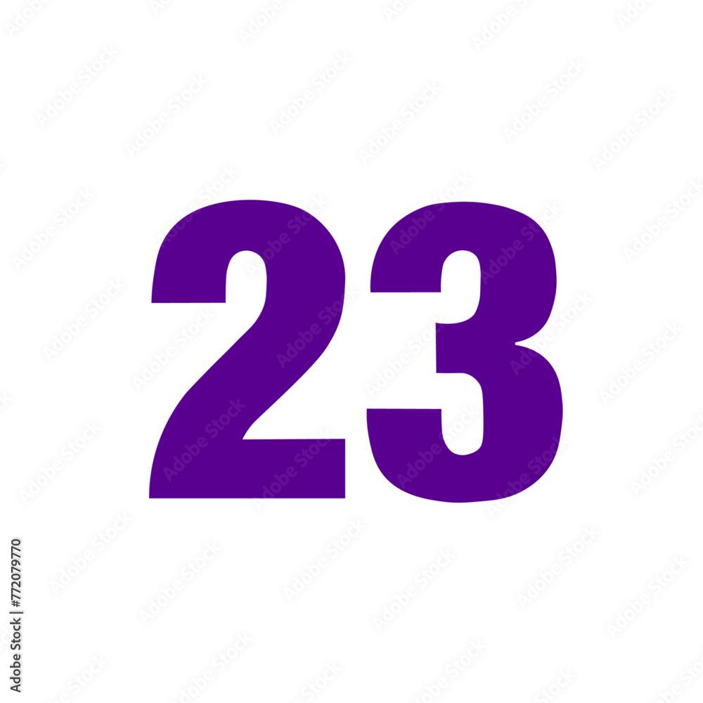 Number 23 NUMBER 23 SIMPLE CLIP ART ILLUSTRATION
Number 23 NUMBER 23 SIMPLE CLIP ART ILLUSTRATION