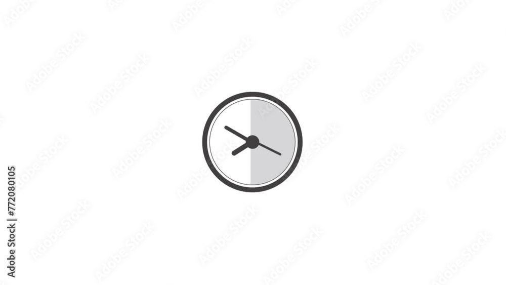 Clock Counting Down 24 Hour Day Fast Speed. Clock with moving arrows. Clock time lapse UHD 4K Animation. Clock Counting Down 24 Hour Day Fast Speed. Clock with moving arrows. Clock time lapse UHD 4K Animation.