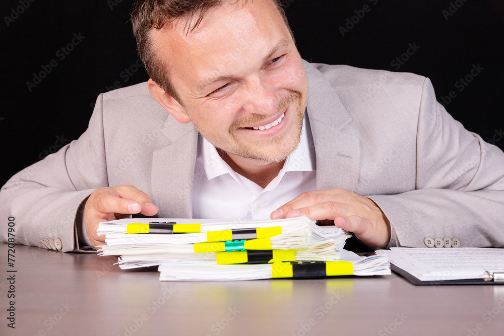 Businessman in a good mood. The concept of profit, taxes. Businessman in a good mood. The concept of profit, taxes.