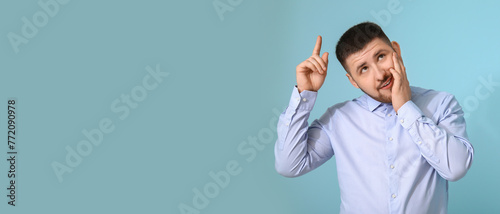 Young thoughtful businessma...