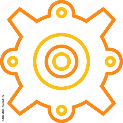 Gear Line Icon