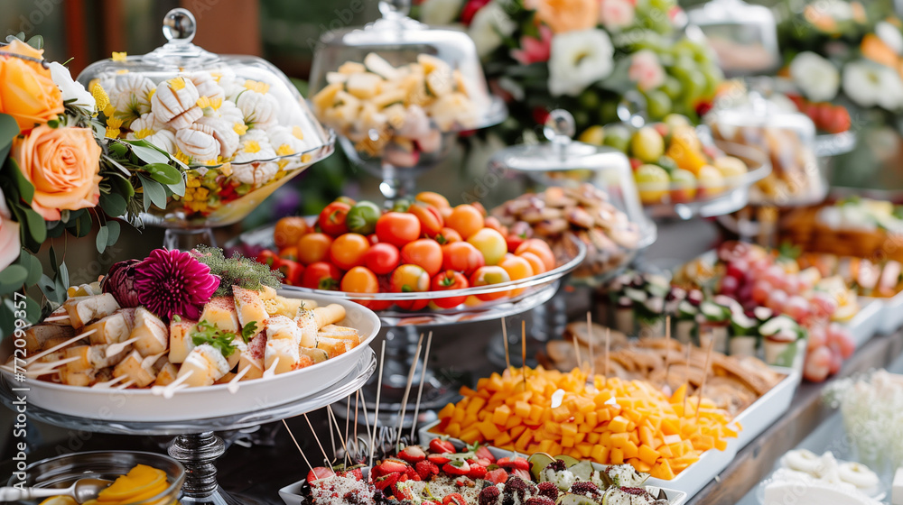 catering wedding buffet for events