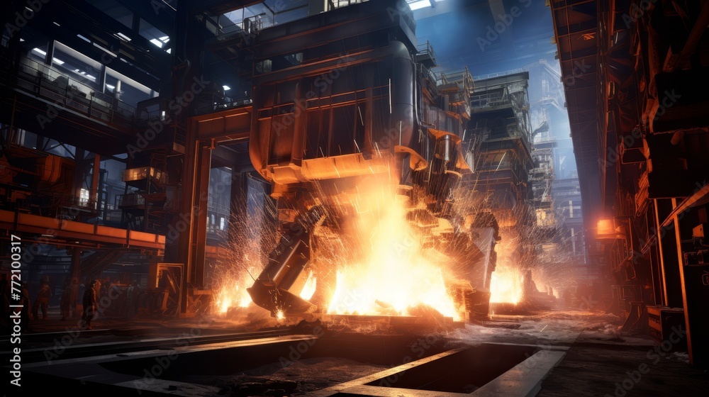  Steel Giants Inside an Industrial Marvel