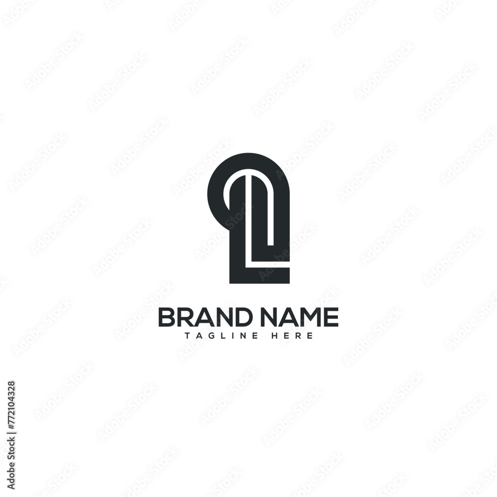 Abstract QL LQ letter logo design vector elements. Initials monogram icon. Abstract QL LQ letter logo design vector elements. Initials monogram icon.