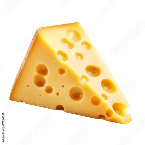 Slice of cheese photo