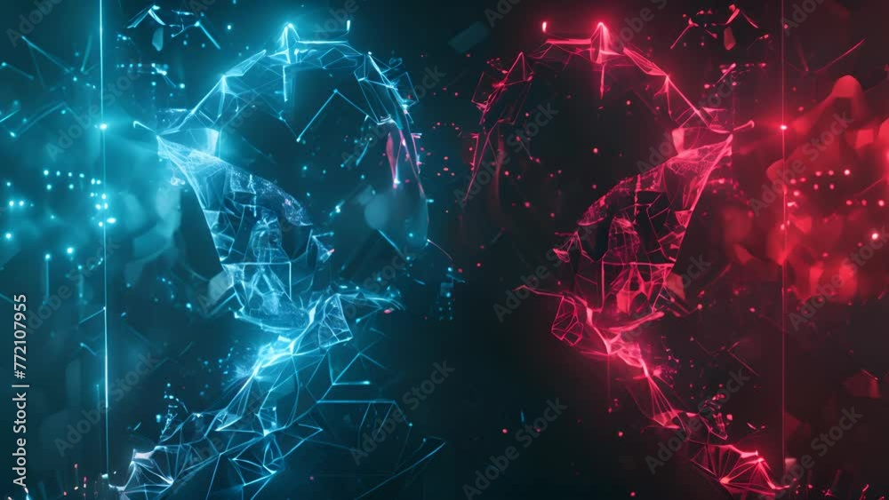 GPT Duel of cyber hackers in red and blue GPT Duel of cyber hackers in red and blue