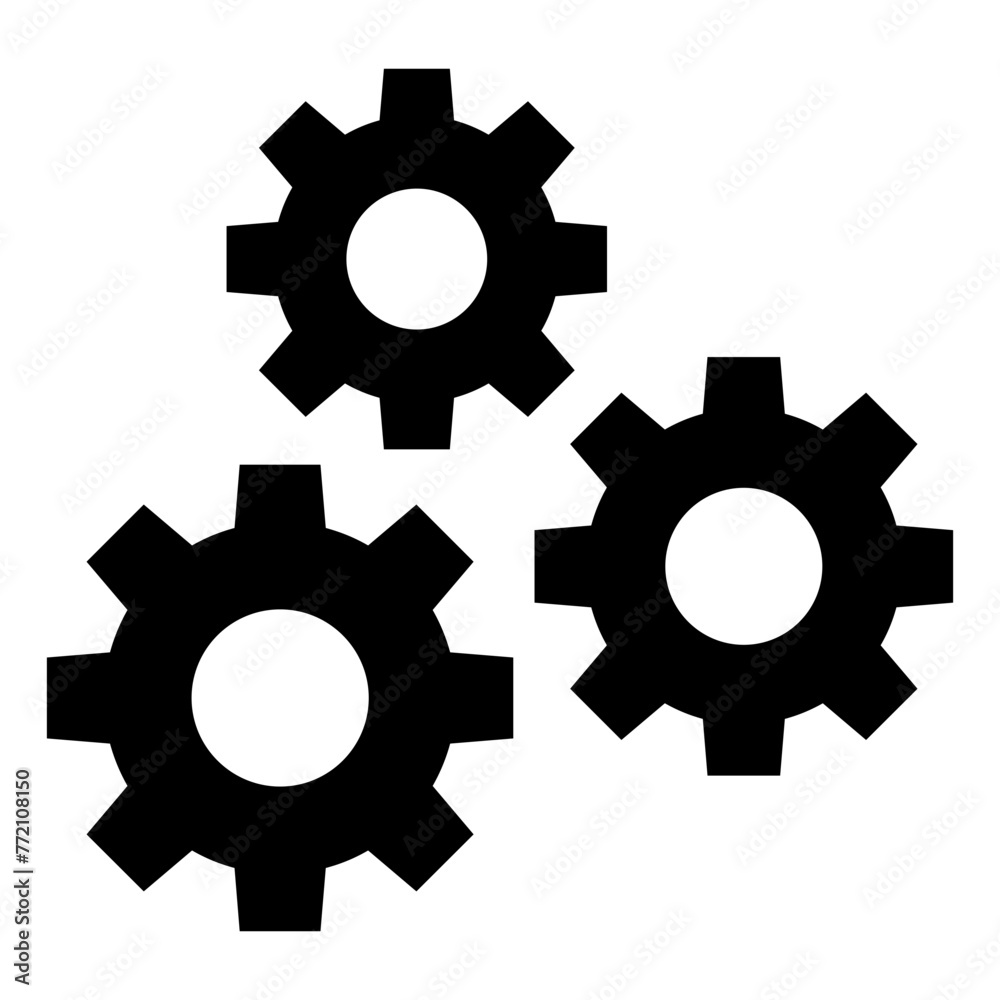 gear icon, cog wheel, engine circle gear icon, cog wheel, engine circle