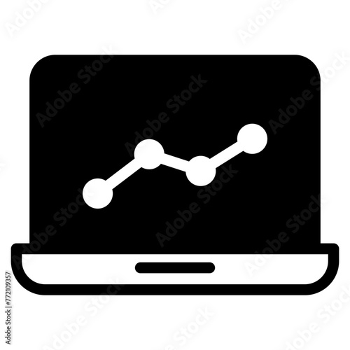 Dashboard admin icon. User panel template, data analysis, agency, graph, business linear sign.