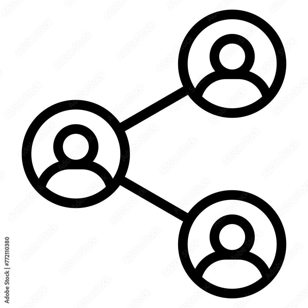 thrid party, team, group icon thrid party, team, group icon