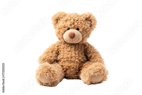 Teddy bear isolated on transparent background