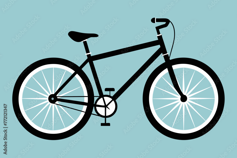 vector design of a bicycle 