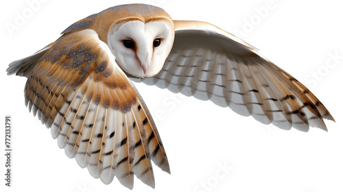 bird of prey isolated on transparent background