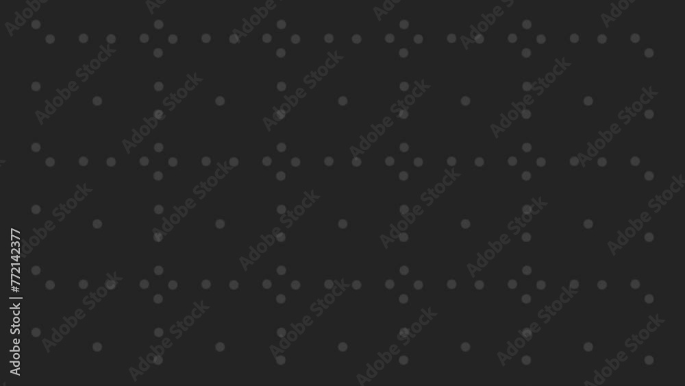 Animation video loop circle moving on grey background Animation video loop circle moving on grey background