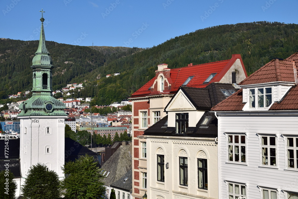 Bergen, vu depuis le Nordnes