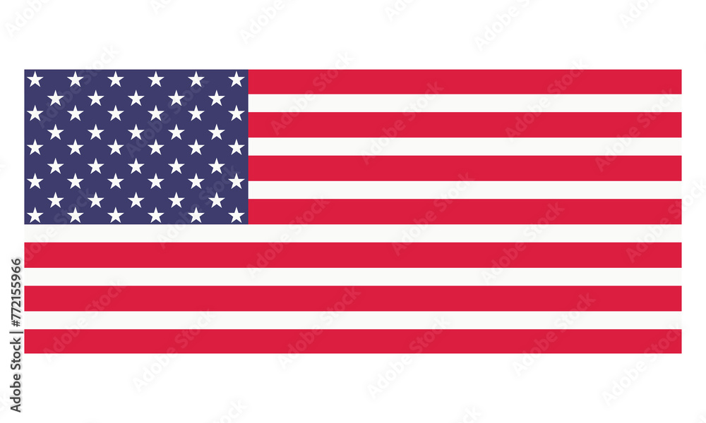 Obraz premium American Flag, Handmade Calligraphy Vector Illustration, Motivational Quotes With Hand Lettering Typography Vector Design, Hand-Drawn Lettering Phrases, Stickers, Mugs And Templates.