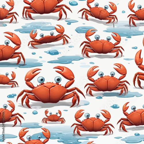 Crab Alaska Cartoon Design Very Delicious © ALEX