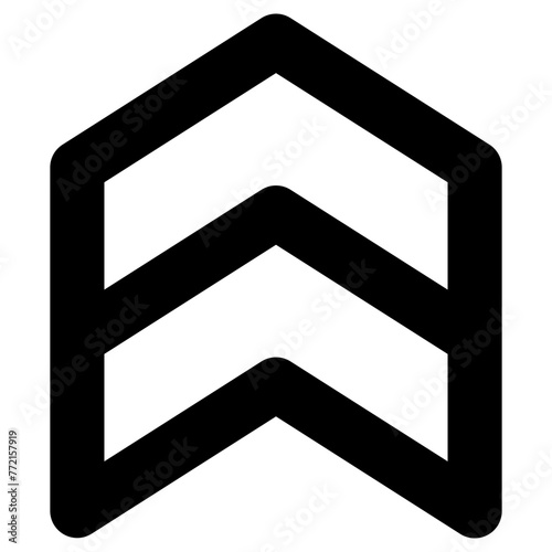 rank icon, simple vector design