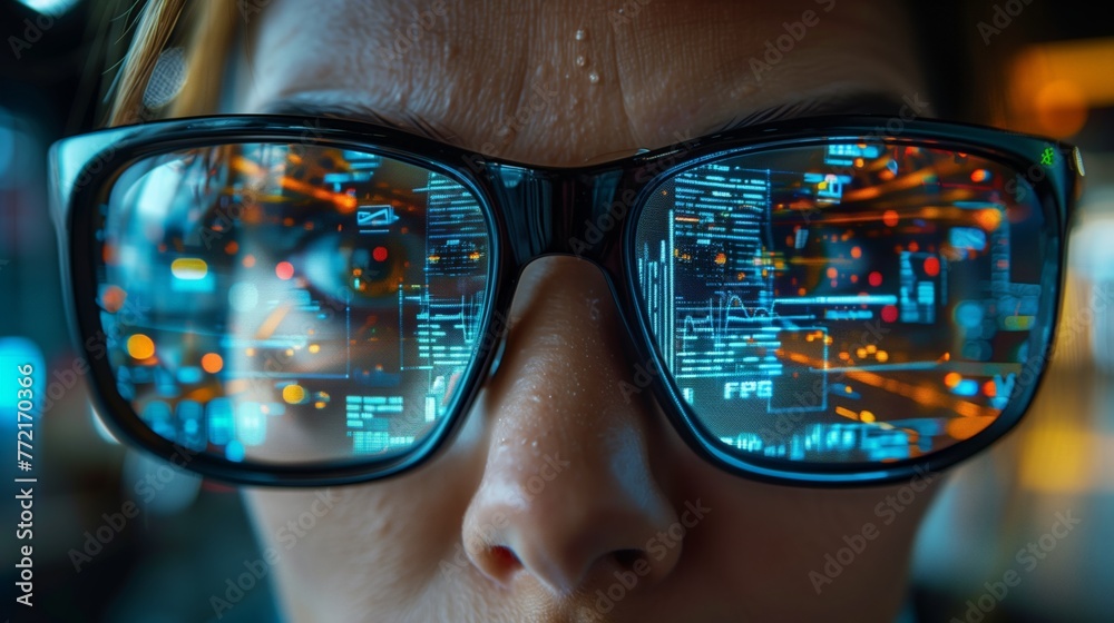 Breakthrough in Vision Restoration: Microchip Implantation Reflected in Glasses Breakthrough in Vision Restoration: Microchip Implantation Reflected in Glasses