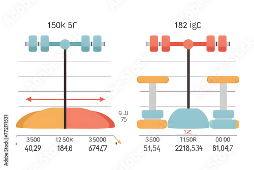 Versatile Graphical Conversion Chart Depicting Weights from Kilograms to Ounces, Highlighting 600kg to oz photo