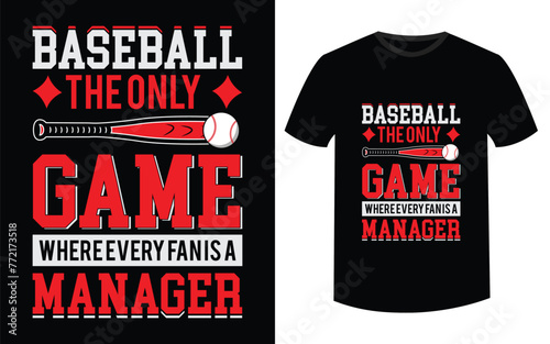 perfect for baseball teams Creative vintage t-shirt graphic design, grange print stamp, baseball typography emblem, sports logo, Vector photo
