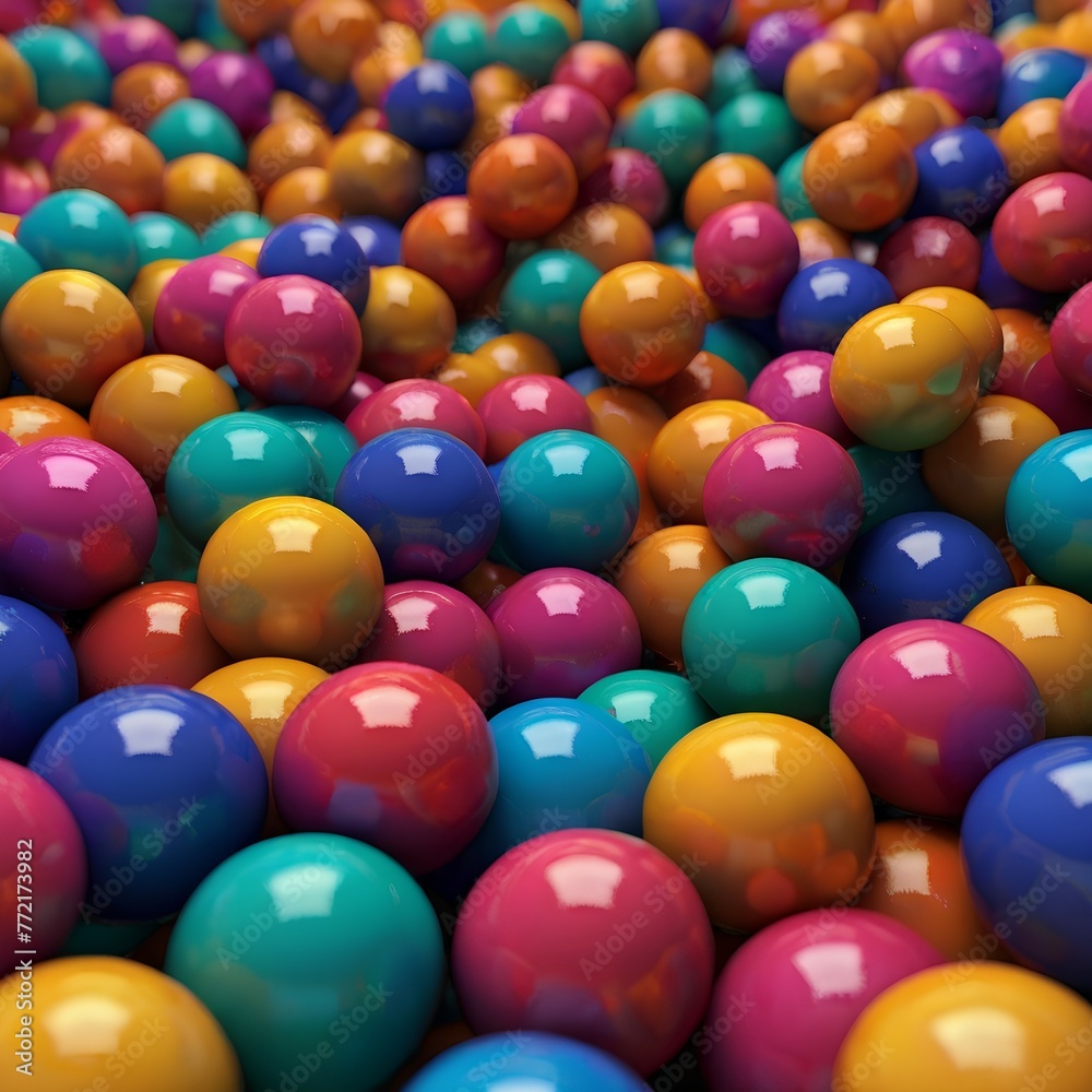 Colorful balls