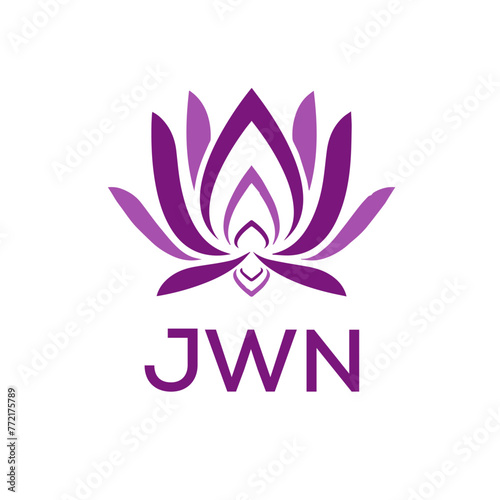 JWN  logo design template vector. JWN Business abstract connection vector logo. JWN icon circle logotype. 