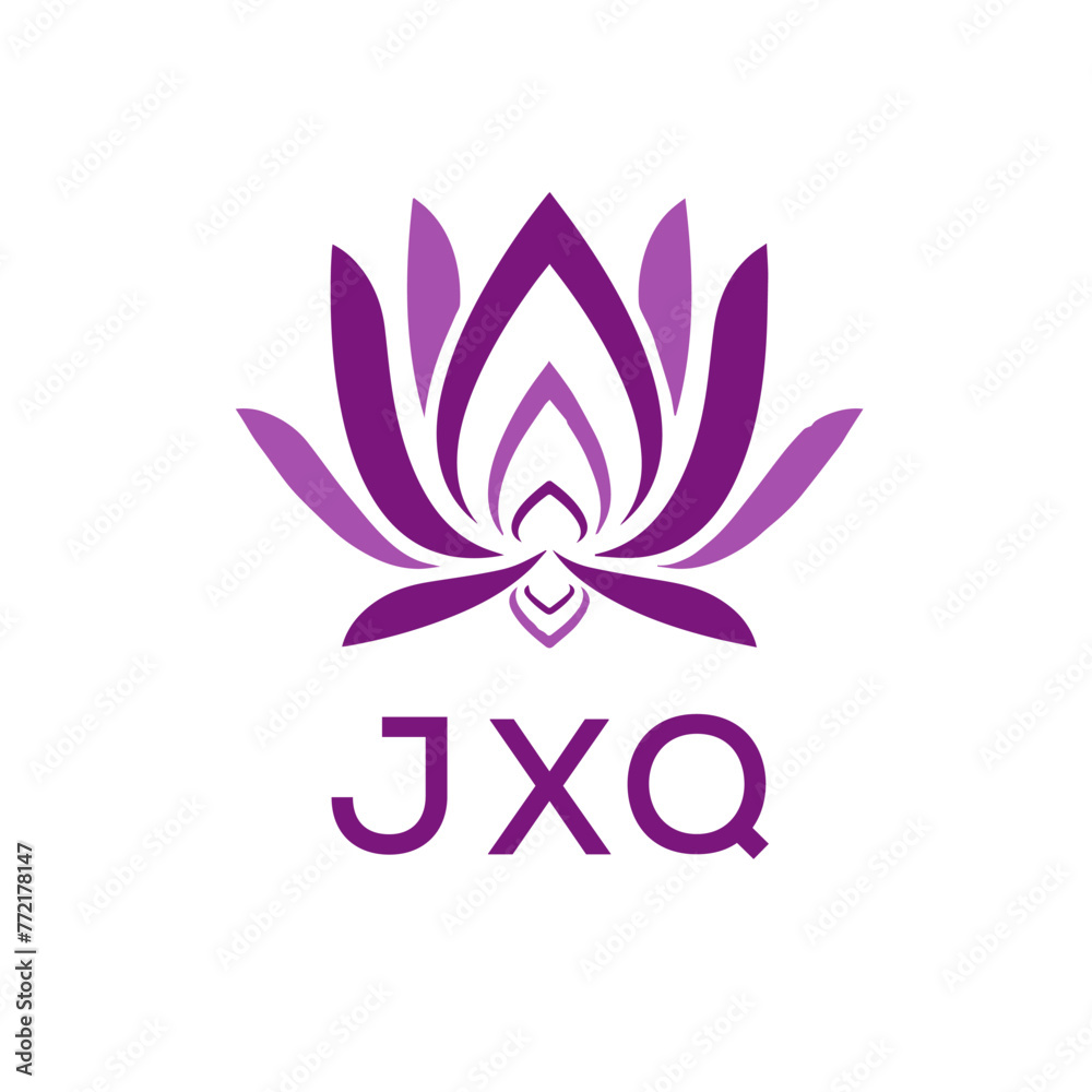 JXQ  logo design template vector. JXQ Business abstract connection vector logo. JXQ icon circle logotype.
