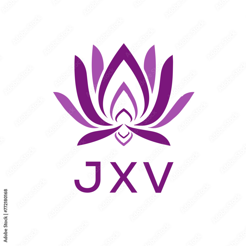 JXV  logo design template vector. JXV Business abstract connection vector logo. JXV icon circle logotype.
