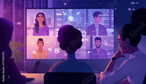 Virtual Meetings: Connecting People for Remote Discussions and Presentations