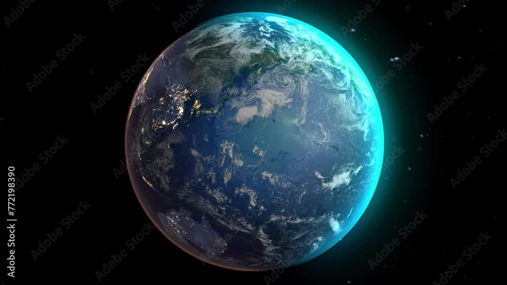 Realistic Earth Zoom to Countries from Space and Orbit China Version 4K 60 FPS Realistic Earth Zoom to Countries from Space and Orbit China Version 4K 60 FPS