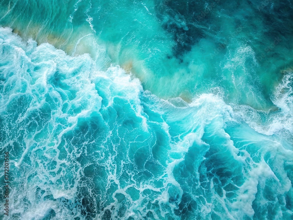 blue water background generative ai