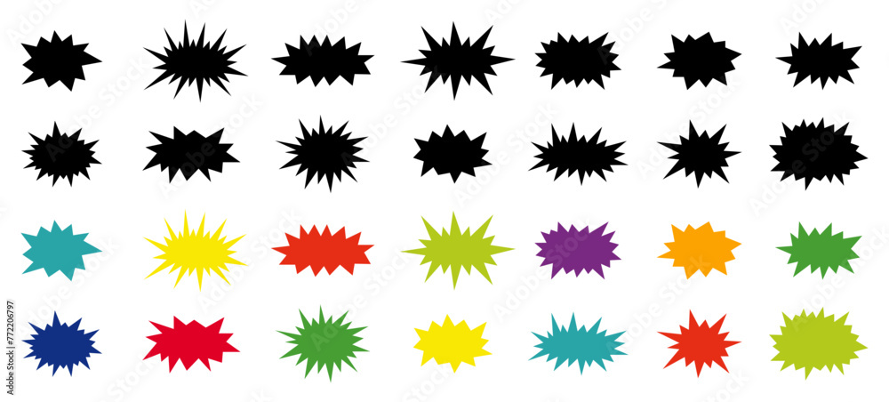 comic blast bomb bang boom burst explosion set graphic design pop art illustration retro vintage fun action blow effect decorative bubble dialog message sign frame explode outline cartoon comic blast bomb bang boom burst explosion set graphic design pop art illustration retro vintage fun action blow effect decorative bubble dialog message sign frame explode outline cartoon