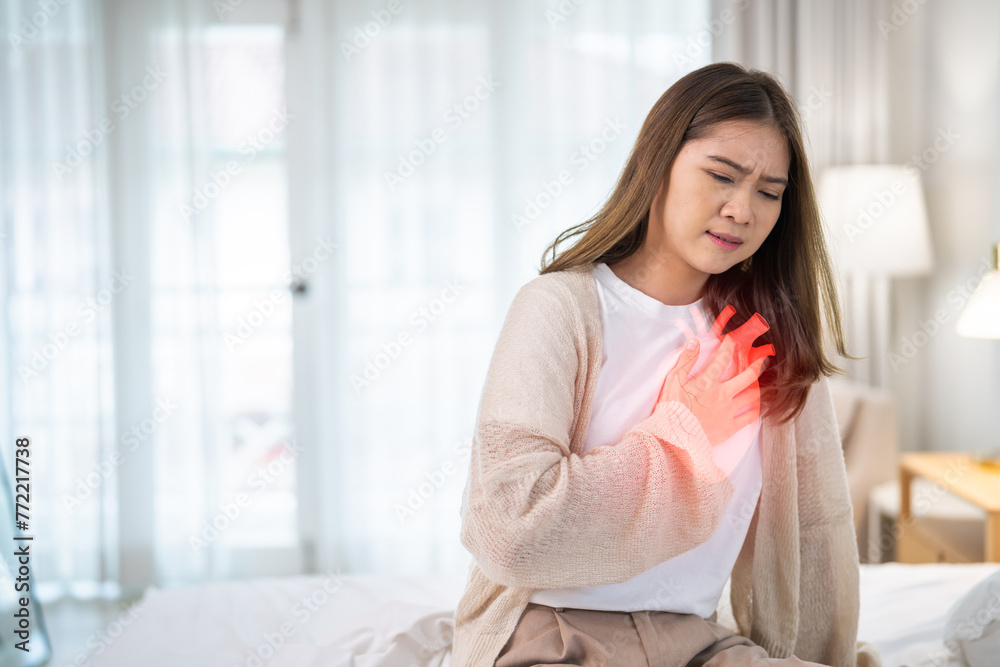 Woman holding red heart organs, cardiogram, health and medical, heart health,  heart attack, world heart day, cardiovascular disease, doctor, treatmen.insurance and hospital concept