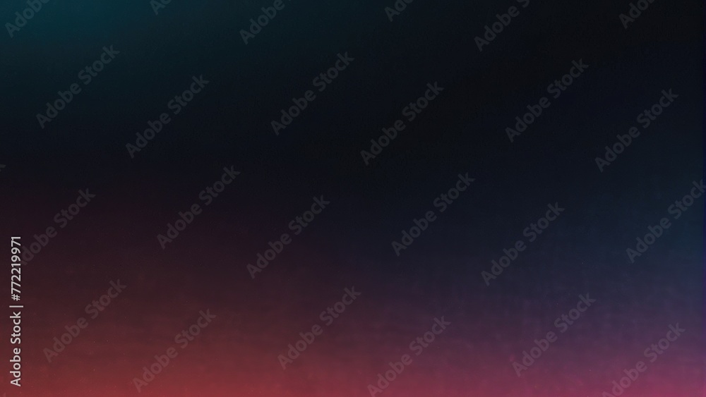 Neon Dreams Abstract Glowing Color Wave on Blue Pink Yellow Grainy Gradient Background, Dark Noise Texture for Poster Header Design