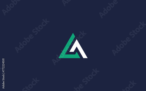 Free Download letter al with triangle logo icon design vector design template inspiration - GFXLoad