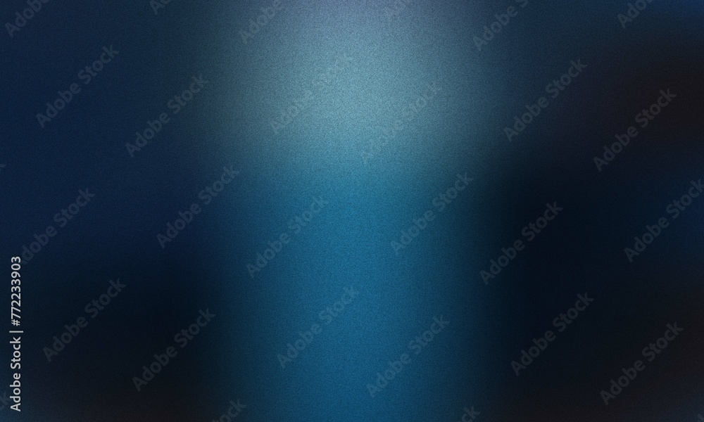 Grainy gradient background noise texture effect Blue noise texture backdrop, banner, poster, header, cover design.