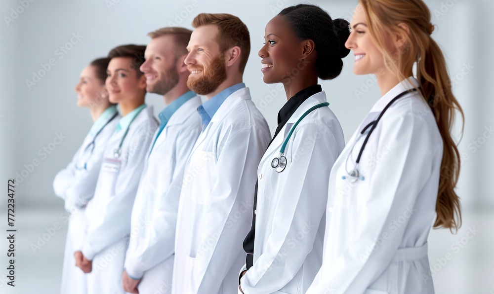 Group of Doctors Standing Next to Each Other