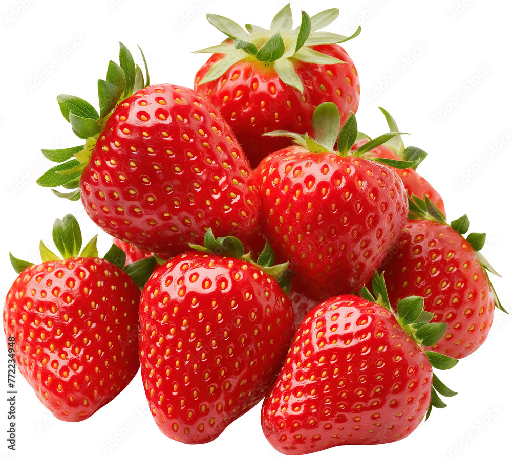 strawberries isolated strawberries isolated