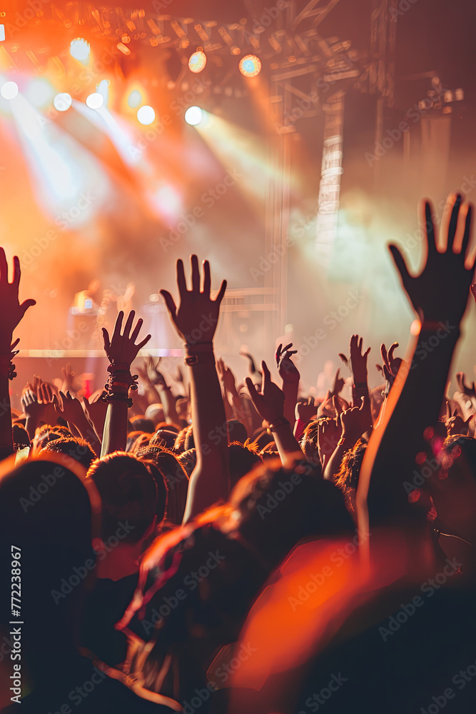 A concert crowd
A concert crowd